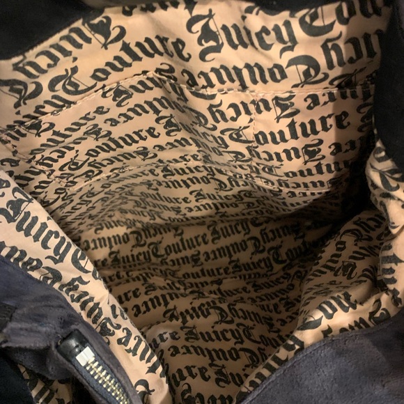 Juicy couture sequin stripe velour bag. Large - Picture 4 of 4